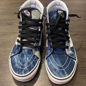 LIMITED EDITION authentic DENIM VANS, worn 1-2 times, in great condition